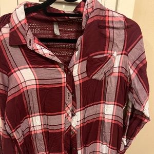 Vanity plaid shirt